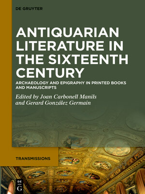 cover image of Antiquarian Literature in the Sixteenth Century